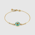 Gucci Interlocking 18k chain bracelet - 18k yellow gold