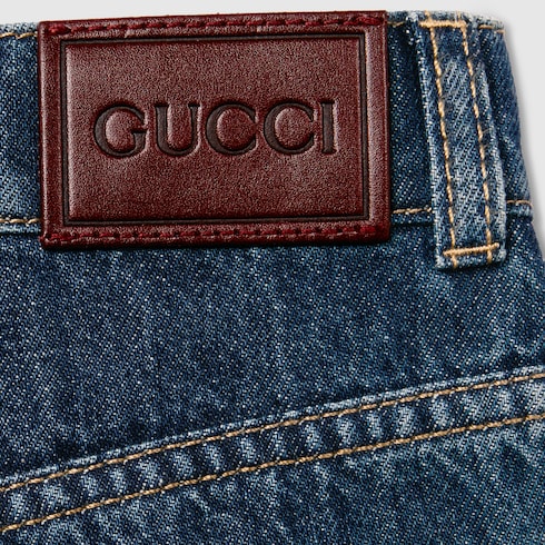 Children's denim pants - dark blue