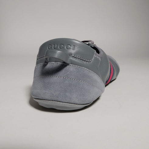 Men's Flex sneaker - grey suede and leather
