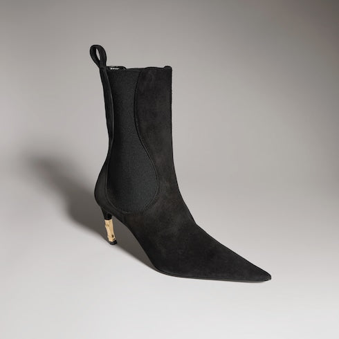 Women's Castello bootie - black suede