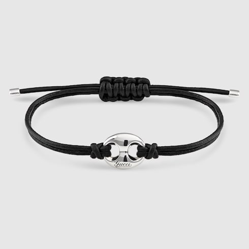 Marina Chain cord bracelet - 925 sterling silver