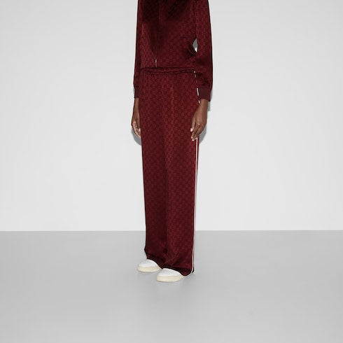 GG jacquard pant - Gucci Rosso Ancora
