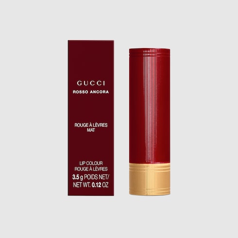 509 Gucci Rosso Ancora, Rouge à Lèvres Mat Lipstick - 509 Gucci Rosso Ancora