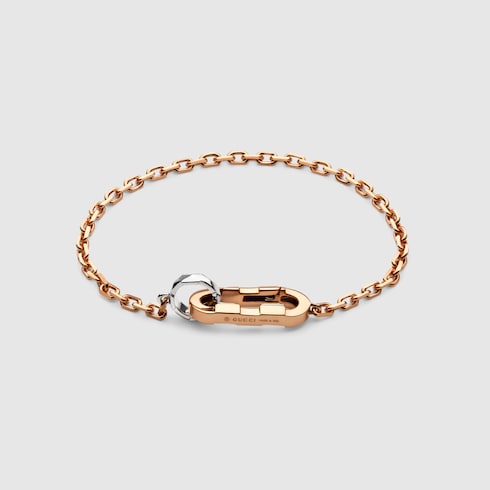 Gucci Link to Love 18k chain bracelet - 18k rose gold