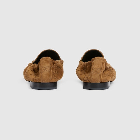 Women's Jordaan loafer - brown GG suede