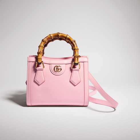 Gucci Diana small tote bag - light pink leather
