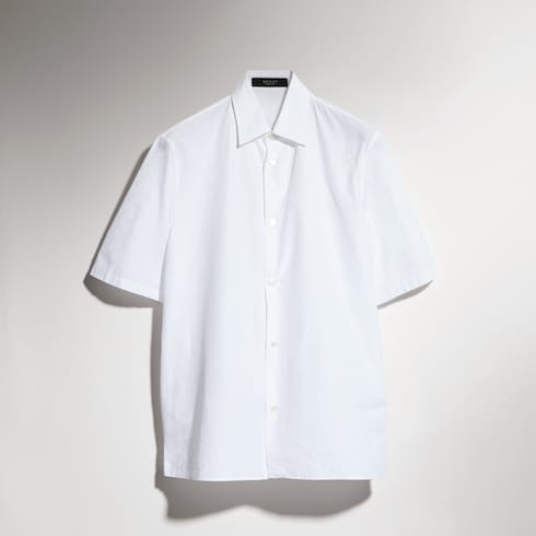 GG cotton poplin shirt - white