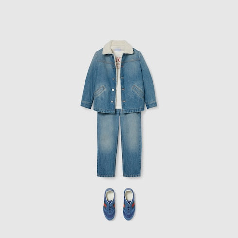 Children's denim jacket - blue