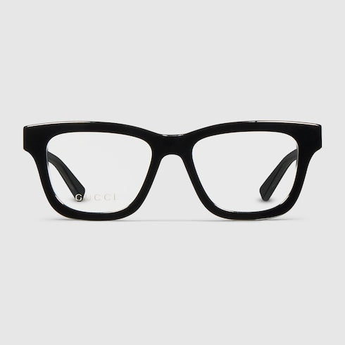 Cat-eye optical frame - black