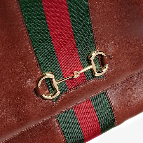 Paparazzo medium top handle bag - chestnut leather