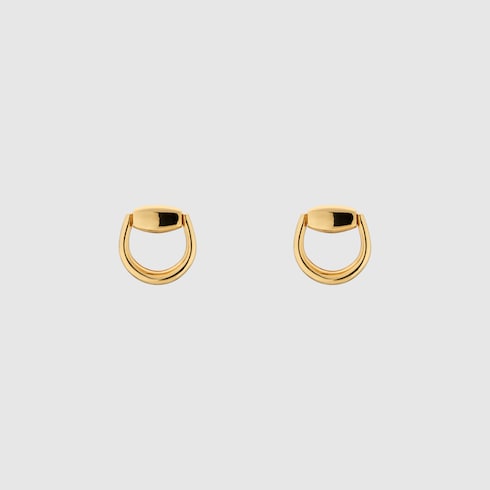 Gucci Horsebit 18K stud earrings - 18k yellow gold