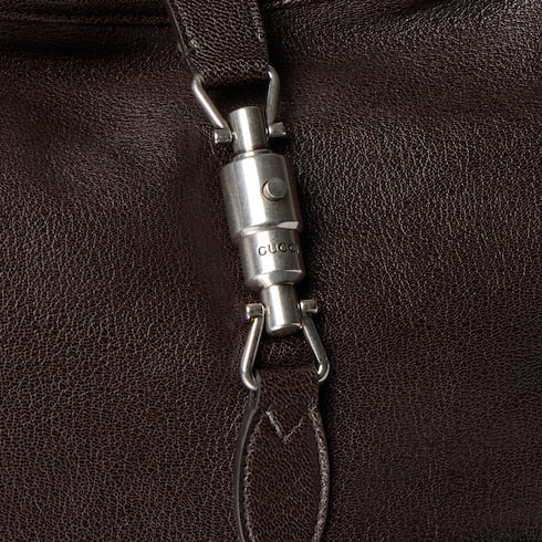 Gucci Jackie 1961 medium shoulder bag - dark brown leather