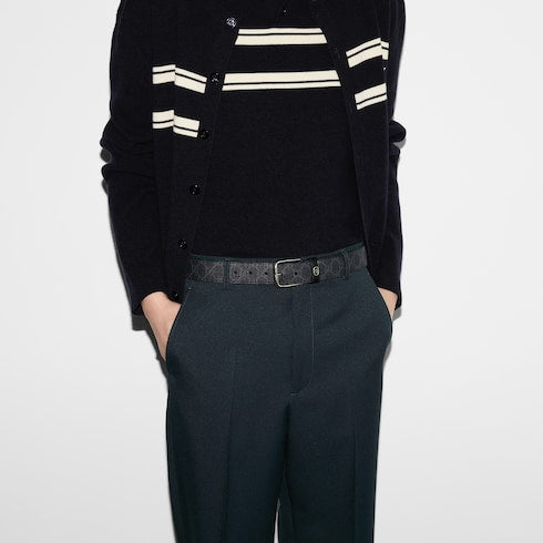Belt with Interlocking G detail - black Supreme