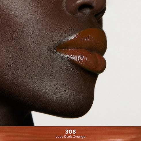 Rouge De Beauté Brillant - 308 Lucy Dark Orange