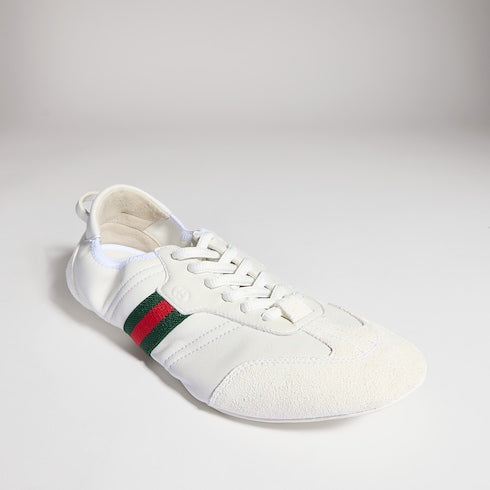 Women's Flex sneaker - white suede and leather