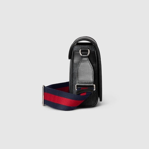 GG Black medium crossbody bag - black GG Supreme