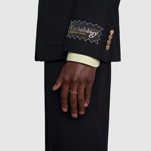 Gucci Link to Love 18k mirrored ring - 18k white gold