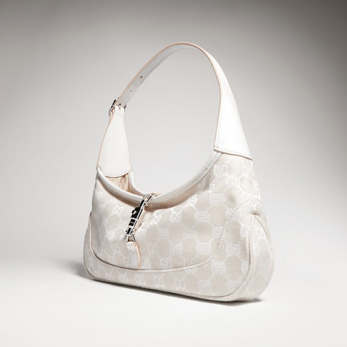 Jackie Slim medium shoulder bag - ivory GG canvas