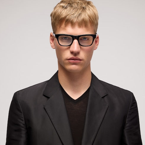 Rectangular optical frame - black