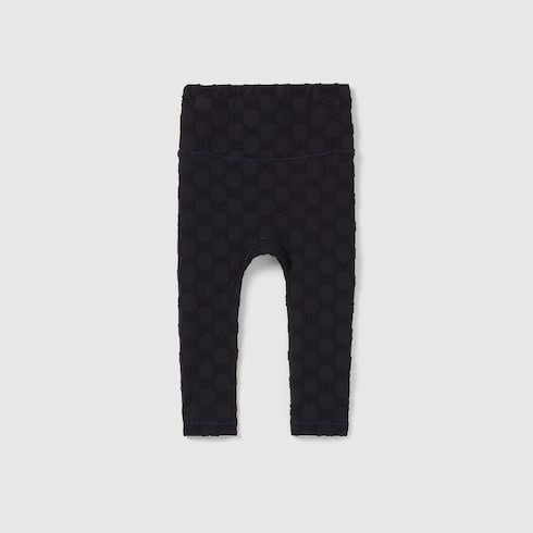 Baby GG jersey leggings - dark blue