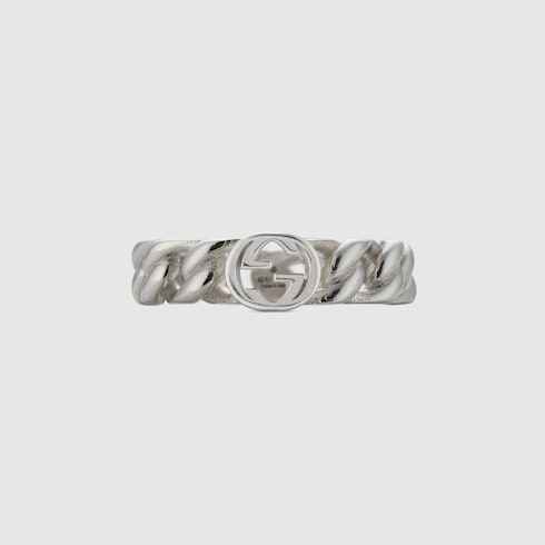 Gucci Interlocking ring - 925 sterling silver