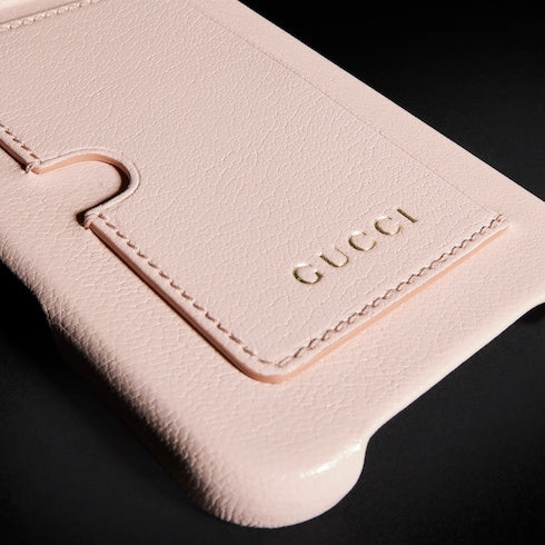 Case for iPhone 17 Pro Max - light pink leather