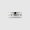 Blind for Love wide ring - 925 sterling silver