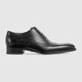 Men's lace-up shoe - black leather