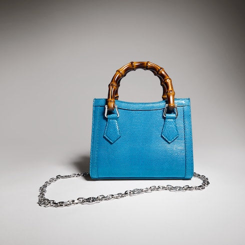 small tote bag - Gucci Diana lizard