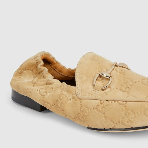 Women's Jordaan loafer - beige GG suede