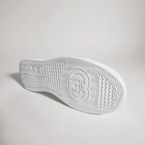 Men's chunky sneaker with GG - beige and blue Supreme