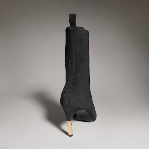 Women's Castello bootie - black suede