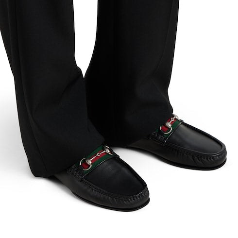 Men's Horsebit 1953 loafer - black leather