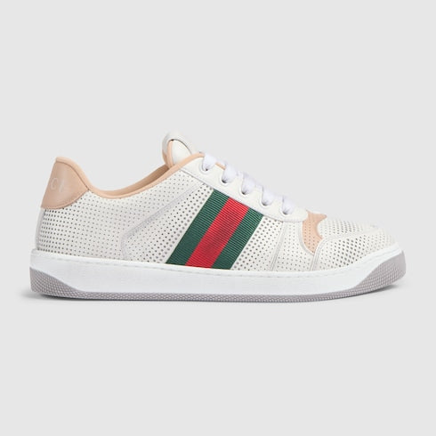 Women's Screener sneakers - white leather