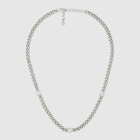 Gucci Interlocking necklace - 925 sterling silver