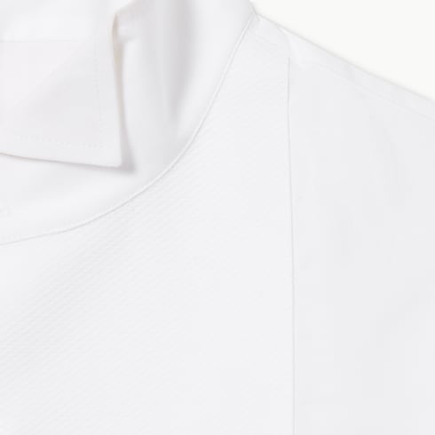 Light Chambray cotton shirt - white