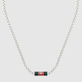 Necklace with Web detail - 925 sterling silver