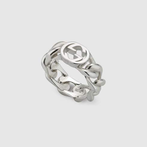 Gucci Interlocking ring - 925 sterling silver