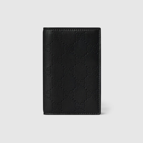 Aria card case - black GG leather