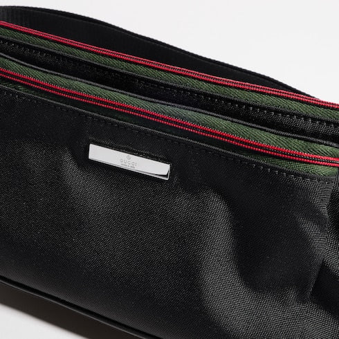 Flatpack large belt bag - black GG canvas