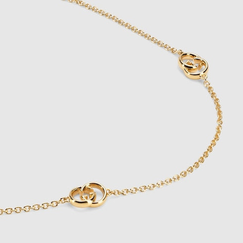 Gucci Interlocking body accessory - gold-toned brass