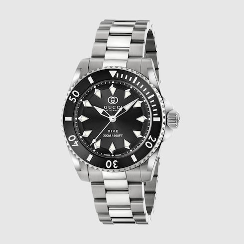 Gucci Dive watch, 40mm - steel