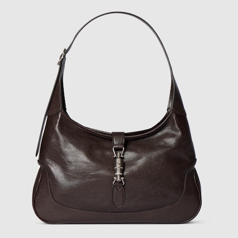 Gucci Jackie 1961 medium shoulder bag - dark brown leather