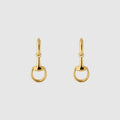Gucci Horsebit 18k earrings - 18k yellow gold