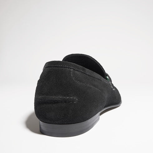 Men's Gucci Como loafer - black soft suede
