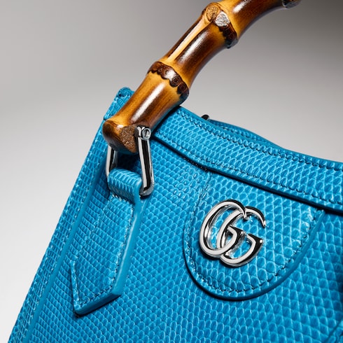 small tote bag - Gucci Diana lizard