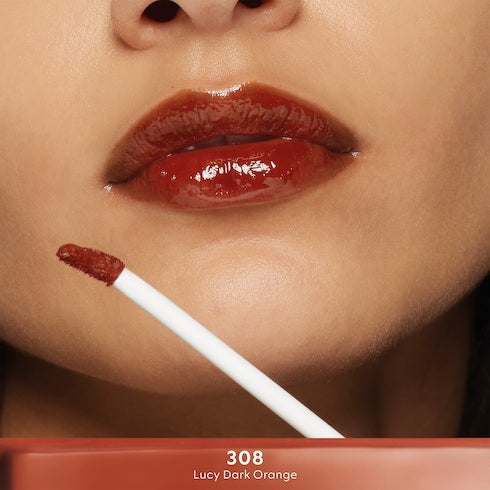 Gucci Glow Oil-In-Water Tint - 308 'Lucy Dark Orange'