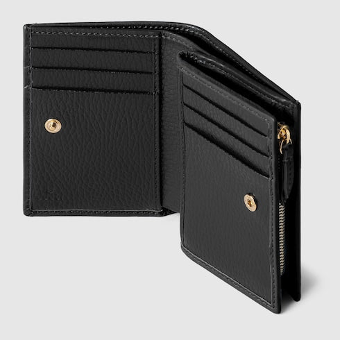 GG Marmont small wallet - black leather