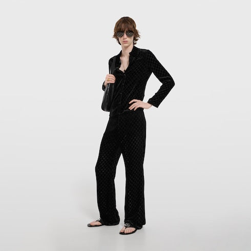 Men's Riviera thong sandal - black elastic strap