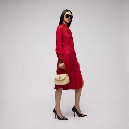 Gucci Bamboo 1947 small bag - light yellow leather